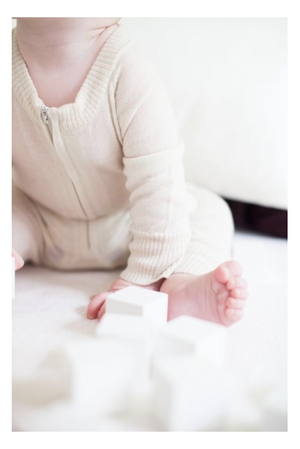 KoCoi Комбинезон-поддева детский из шерсти мериноса, натур