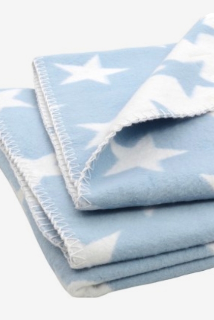 плед для новорожденных, цвет "Star blue"