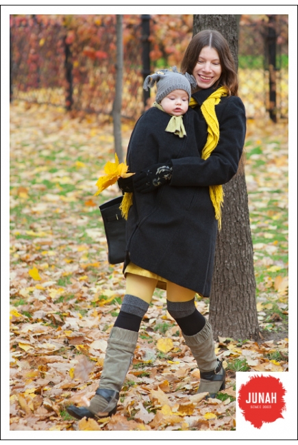 Слингопальто Junah, цвет графит