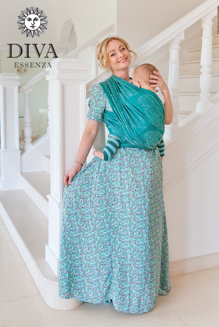 Слинг-шарф Diva Essenza, Smeraldo Linen Слинг-шарф Diva Essenza, Smeraldo Linen