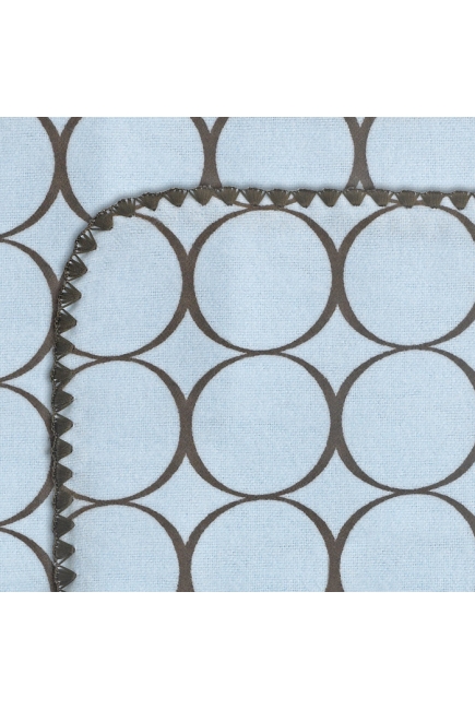 Фланелевая пеленка для новорожденного SwaddleDesigns Blue w/BR Mod C Фланелевая пеленка для новорожденного SwaddleDesigns Blue w/BR Mod C