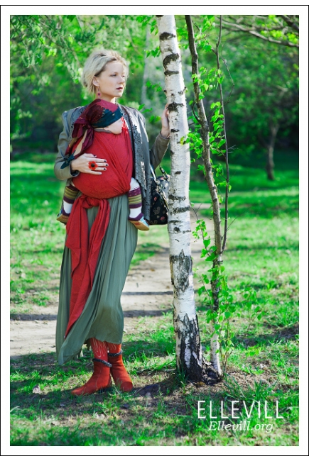 Слинг-шарф Ellevill Paisley Tango