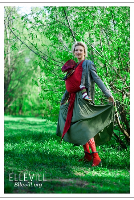 Слинг-шарф Ellevill Paisley Tango