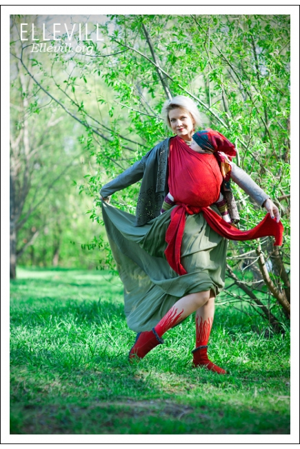 Слинг-шарф Ellevill Paisley Tango