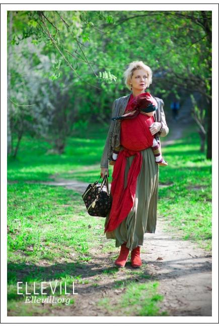 Слинг-шарф Ellevill Paisley Tango