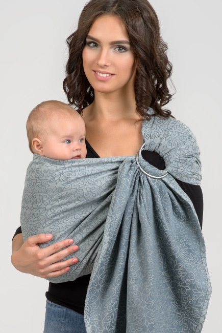 Слинг с кольцами Diva Basico, Argento Слинг с кольцами Diva Basico, Argento