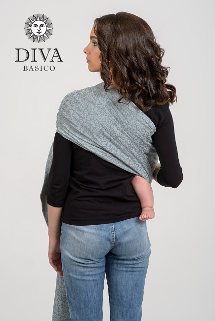 Слинг с кольцами Diva Basico, Argento Слинг с кольцами Diva Basico, Argento