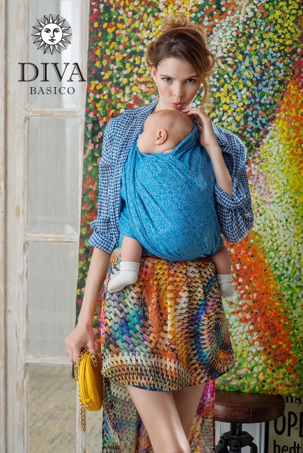 Слинг-шарф Diva Basico, Oltremare Слинг-шарф Diva Basico, Oltremare