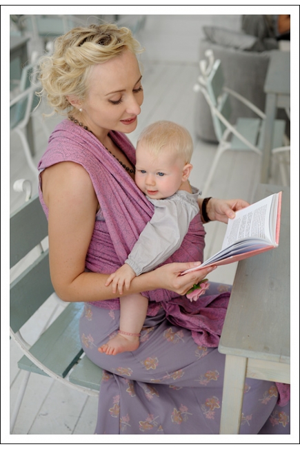 Слинг-шарф Ellevill Paisley Silver-Pink Слинг-шарф Ellevill Paisley Silver-Pink