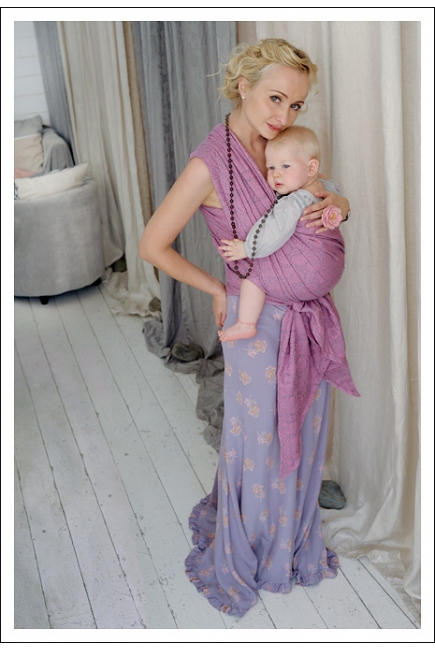 Слинг-шарф Ellevill Paisley Silver-Pink Слинг-шарф Ellevill Paisley Silver-Pink