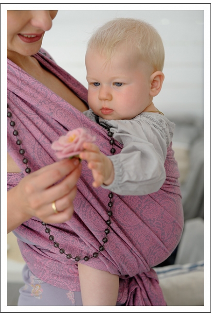 Слинг-шарф Ellevill Paisley Silver-Pink Слинг-шарф Ellevill Paisley Silver-Pink