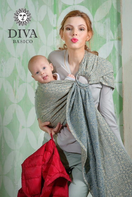 Слинг с кольцами Diva Basico, Damasco Слинг с кольцами Diva Basico, Damasco