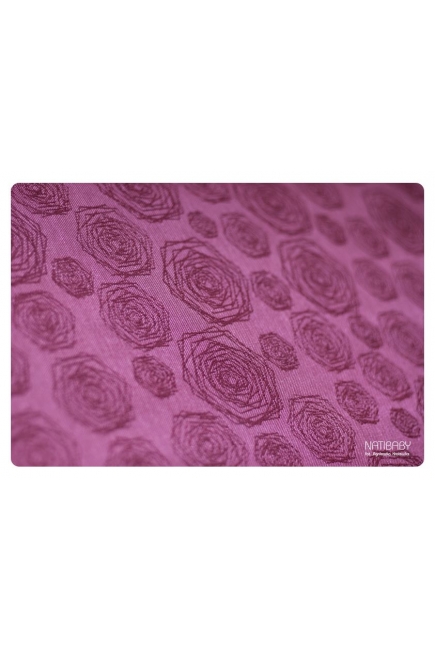 Слинг-шарф Nati Quadroses Carmin со льном