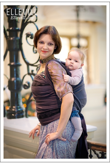 Слинг-шарф Ellevill Karma Brown