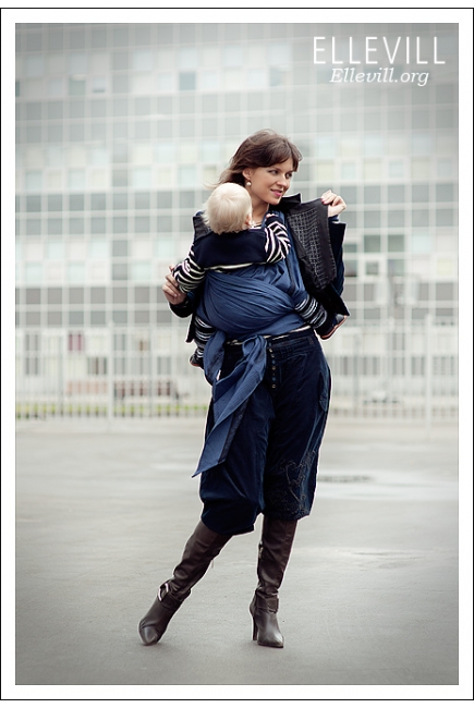 Слинг-шарф Ellevill Karma Blue