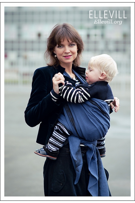 Слинг-шарф Ellevill Karma Blue