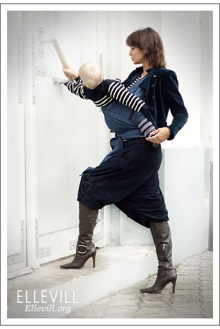 Слинг-шарф Ellevill Karma Blue