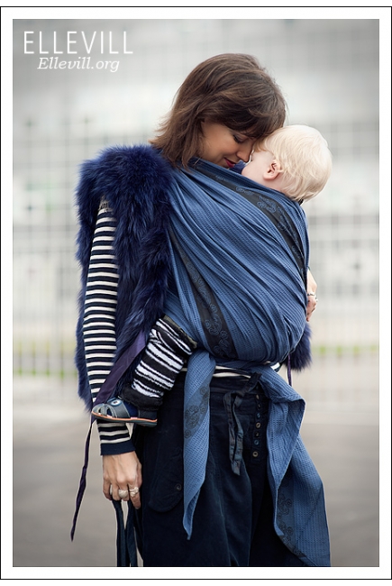 Слинг-шарф Ellevill Karma Blue