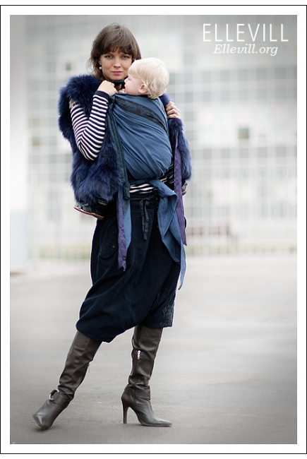 Слинг-шарф Ellevill Karma Blue