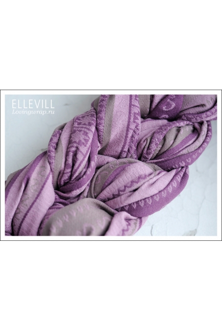 Слинг-шарф Ellevill Zara Tricolor Lavender