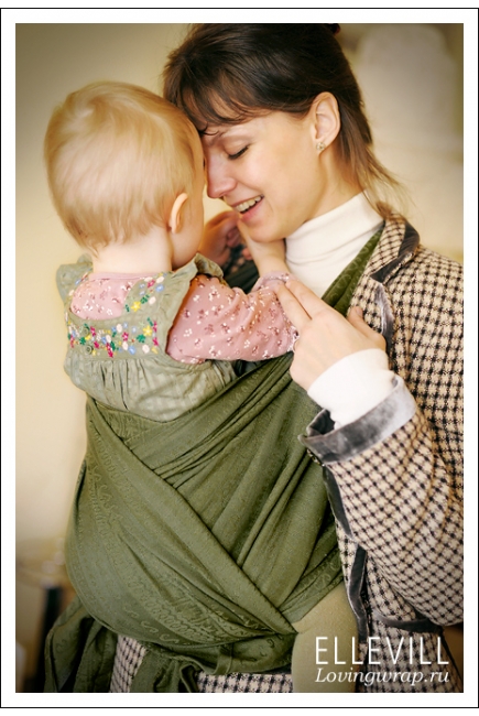 Слинг-шарф Ellevill Zara Leaf