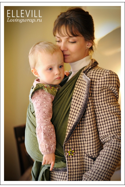 Слинг-шарф Ellevill Zara Leaf