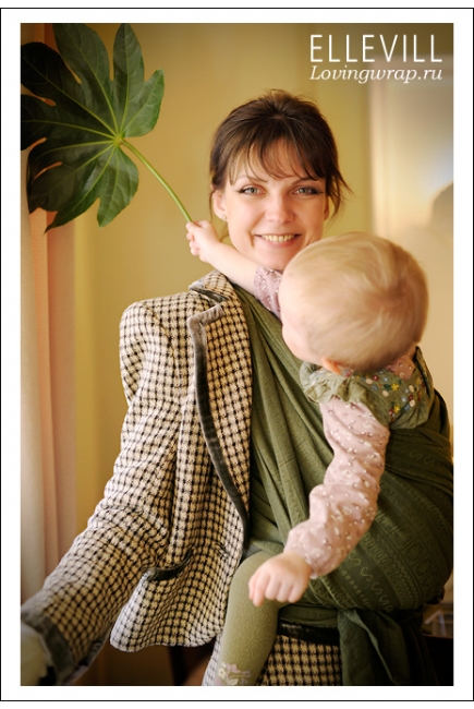 Слинг-шарф Ellevill Zara Leaf