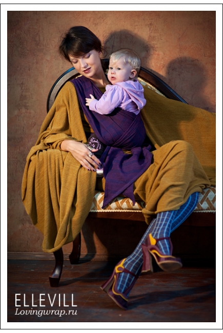 Слинг-шарф Ellevill Jade Plum