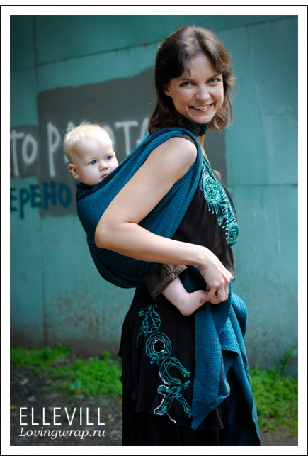 Слинг-шарф Ellevill Karma Teal