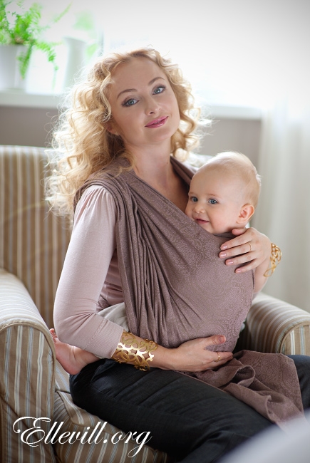 Слинг-шарф Ellevill Paisley Cream Слинг-шарф Ellevill Paisley Cream