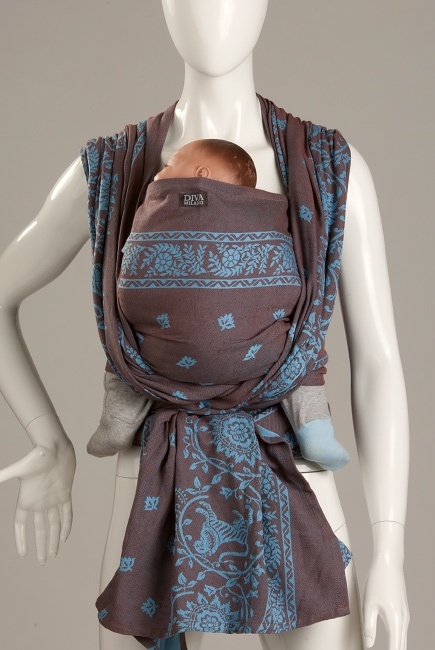 Слинг-шарф Diva Milano c коноплей, Barocco Lions Libellula Слинг-шарф Diva Milano c коноплей, Barocco Lions Libellula