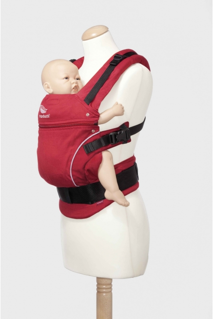 Эрго-рюкзак Manduca PureCotton, Chili Red (красный)