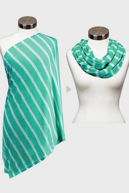 Шарф-накидка для кормления Itzy Ritzy, Seaside Stripe Шарф-накидка для кормления Itzy Ritzy, Seaside Stripe