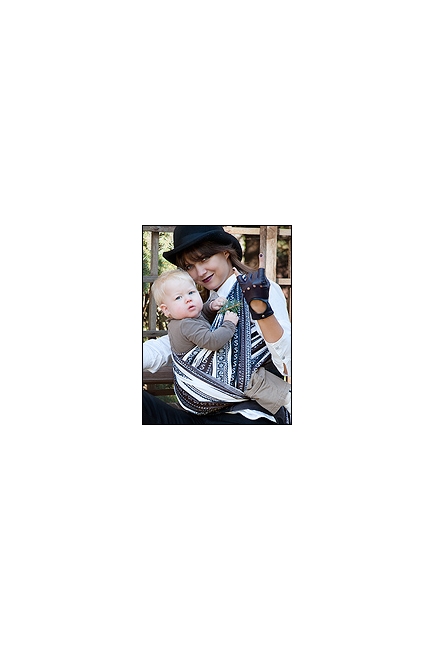 Слинг-шарф Ellevill Zara Tricolor Brown Слинг-шарф Ellevill Zara Tricolor Brown