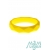Молочный браслет из пищевого силикона, желтый