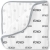 Муслиновое одеяло SwaddleDesigns, Black XOXO Муслиновое одеяло SwaddleDesigns, Black XOXO