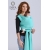 Слинг-шарф трикотажный Diva Stretchy, Mentol Слинг-шарф трикотажный Diva Stretchy, Mentol