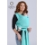 Слинг-шарф трикотажный Diva Stretchy, Mentol Слинг-шарф трикотажный Diva Stretchy, Mentol