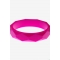 Молочный браслет из пищевого силикона, фуксия