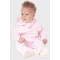 Флисовая поддева (флисовый комбинезон), светло-розовый