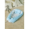 Кокон-гнездышко для новорожденных Babynest Ice Cream Blue