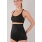 Бандаж трусы послеродовой высокий с косточками, черный