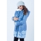 Слингокуртка зимняя 3 в 1 Diva Outerwear Celeste Snowflakes