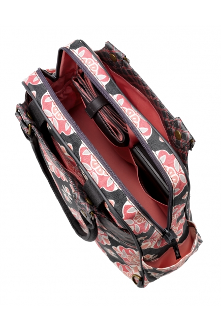 Petunia Sashay Satchel: Blooming Begonia