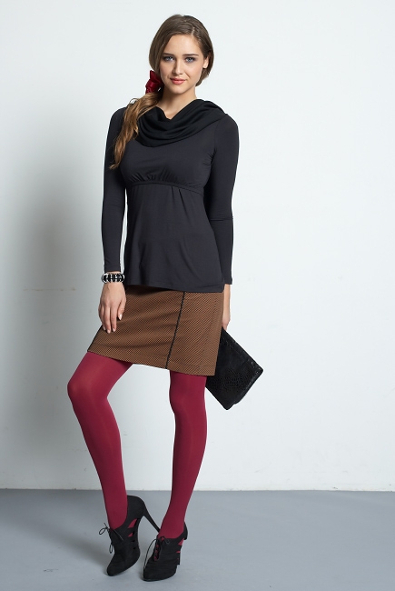 Топ для кормления Mothers en Vogue "Dalmar Cape", черный