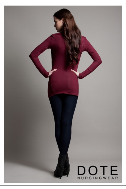 Топ для кормления DOTE "Blake", цвет бургунди