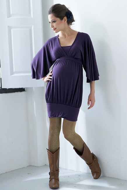 Туника-платье Mothers en Vogue "Coco Ono", фиолетовый