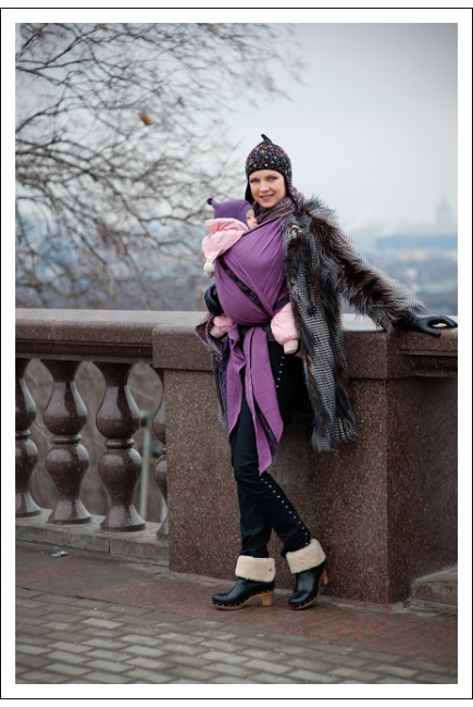 Слинг-шарф Ellevill Karma Dusty Lavender