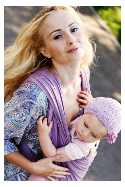 Слинг-шарф Ellevill Zara Lavender