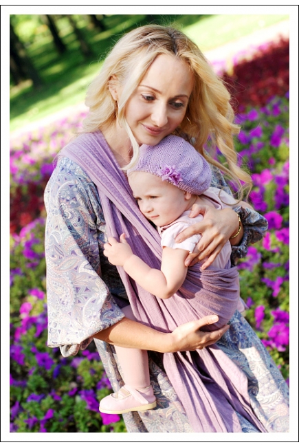 Слинг-шарф Ellevill Zara Lavender